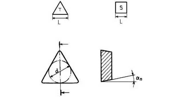 632971 INSERT THROW-AWAY CEMENTED, CARBIDE WITH FURTHER DETAIL  