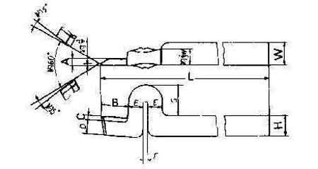 633076 TOOL BIT TIP WELDED HSS SPRING, THREADING-12 12X12X140MM