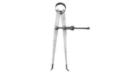 650171 CALIPER INSIDE WITH SPRING, 100MM