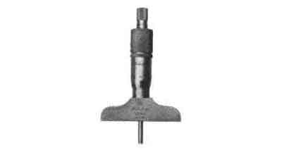 650471 MICROMETER DEPTH 0-25MM, IN 0.01MM BASE WIDTH 63.5MM