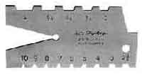 650621 SCREW CUTTING GAUGE ROUND, 29DEG 1-10 THREADS