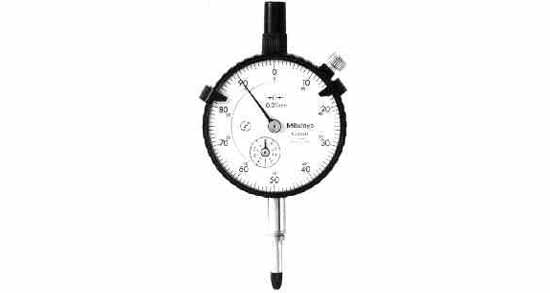 651401 DIAL GAUGE STANDARD 0-5MM, 0.01MM GRAD. NON-WATERPROOF