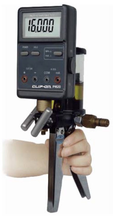 651552 CALIBRATOR PRESSURE DIGITAL, RECHARGEABLE CLIP-ON PI600 