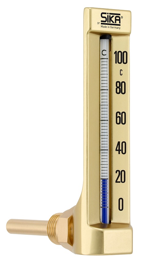 THERMOMETER SIKA 175B 110X30MM, PT1/2 0-120DEG.C 40MM-STEM
