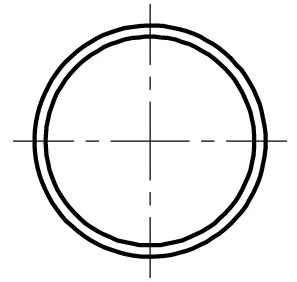 652530 SLEEVE ADAPTER FOR TEMPERATURE, CALIBRATOR OD:28MM BLANK