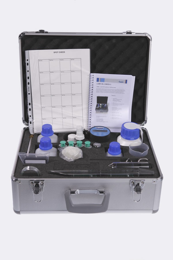 652822 TEST KIT LUB OIL CHECK 5, FOR 5 DIFFERENT TESTS