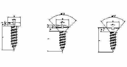 SCREW TAPPING WITH FURTHER, DETAIL