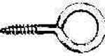 696641 SCREW EYE BRASS NO.00 15MM