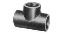 730301 TEE MALLEABLE CAST IRON GALV, 1/8"