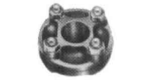 730951 FLANGE MALLEABLE CAST IRON, GALV 1/2