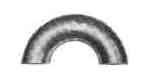 731161 RETURN BEND STEEL BUTT-WELDING, SGP 180DEG LONG RADIUS 15A