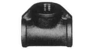 732521 TEE STAINLESS STEEL 1/8, THREADED
