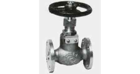 750141 GLOBE VALVE BRONZE FLANGED-END, F7303 16KG-15MM