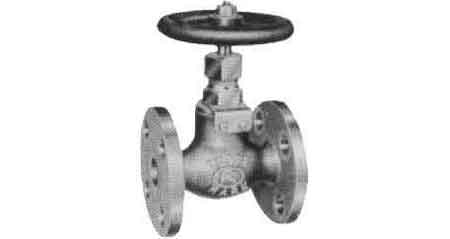 751051 GLOBE VALVE SCREW DOWN CHECK, BRONZE FLANGED F7351 5KG-15MM
