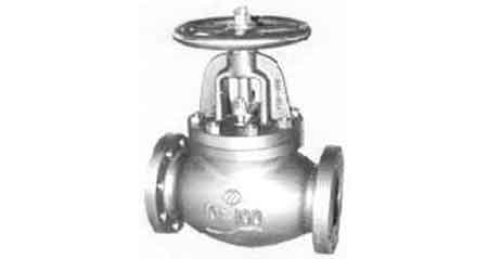 751131 GLOBE VALVE SCREW DOWN CHECK, C-IRON FLANGED F7375 10KG-50MM