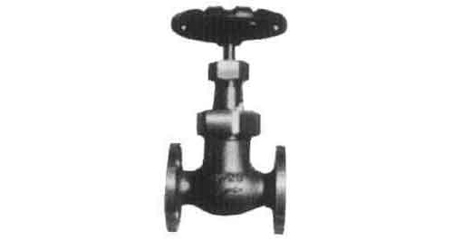 751261 GLOBE VALVE S/D CHECK BRONZE, FL'GED U-BONNET F7411 5KG-15MM