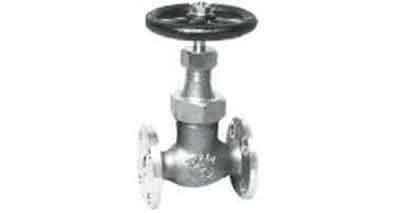 751281 GLOBE VALVE S/D CHECK BRONZE, FL'GED U-BONNET F7413 16K-15MM
