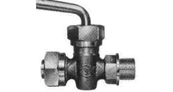 751631 COCK SCREWED-END BRONZE, F7387 16KG-6MM