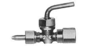 COCK PRESSURE GAUGE BRONZE, F7343 20KG-3/8 WITH BITE UNION