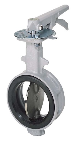 752201 BUTTERFLY VALVE WAFER TYPE, W/LOCK LEVER 2"
