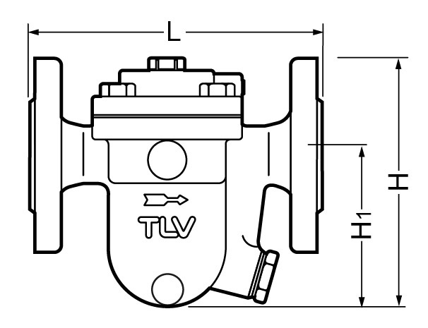 STEAM TRAP DCUTILE CAST IRON, MECHANICAL FLANGED 20A