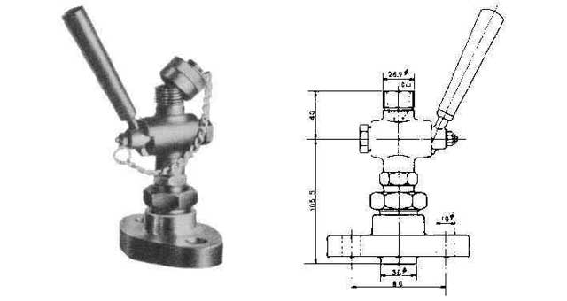 752601 COCK INDICATOR FOR SULZER TYPE, WITH FURTHER DETAIL
