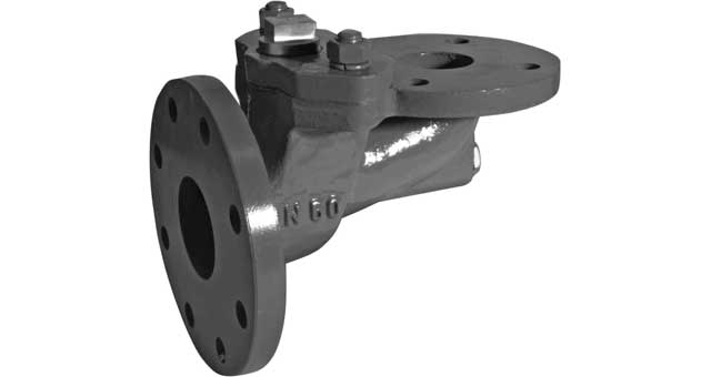 STORM VALVE DIN DUCTILE C/IRON, ANGLE W/O LOCK DEVICE 1205DN125