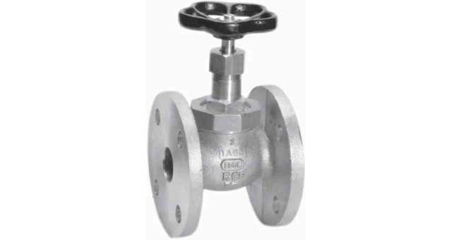 755121 GLOBE VALVE DIN BRONZE FLANGED, PN10/16 #275 15MM