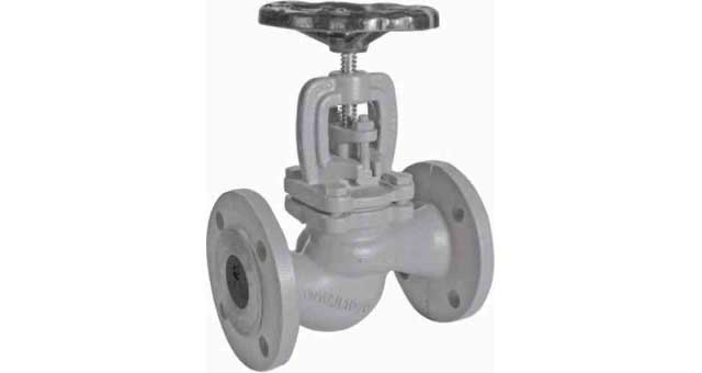 755231 GLOBE VALVE DIN CAST IRON, FLANGED PN10/16 #241 15MM