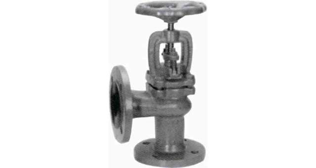 755246 ANGLE VALVE DIN CAST IRON, FLANGED PN10/16 #242 15MM
