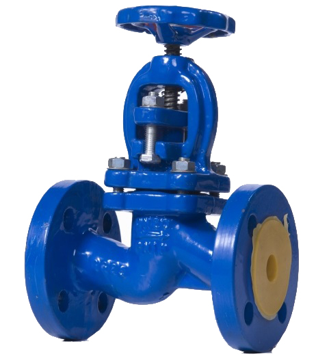 GLOBE VALVE SCREW DOWN CHECK, CAST IRON FLANGED PN16 DN80