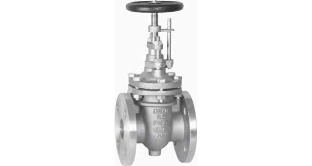 755551 GATE VALVE DIN BRONZE FLANGED, PN10/16 #1317 40MM