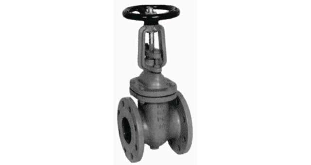755632 GATE VALVE DIN CAST IRON, FLANGED PN10 #319 50MM