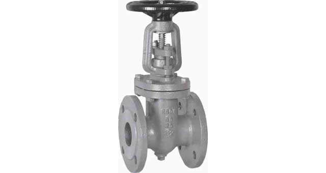 755641 GATE VALVE DIN CAST IRON, FLANGED PN10 #2406 40MM