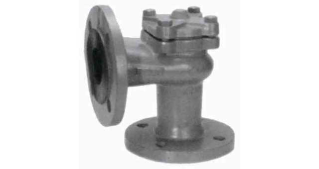 755855 CHECK VALVE DIN C/IRON FLANGED, LIFT PN16 ANGLE #78 DN 15