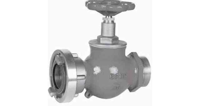 756011 FIRE/DECKWASH VALVE DIN W/MALE, THREAD COPPER ALLOY #901 1"