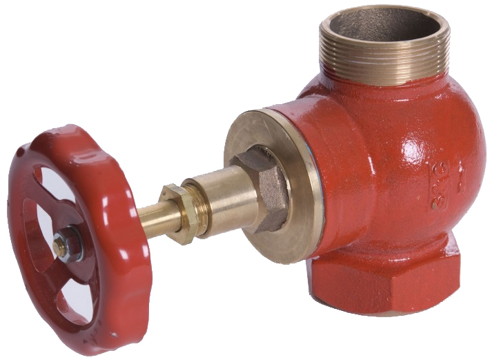 756054 FIRE HYDRANT DIN BRASS DN50, 2"BSP MALE & FEMALE