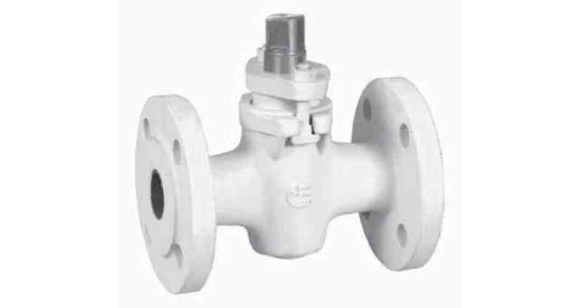 756161 PLUG VALVE DIN CAST IRON, FLANGED PN10 2-WAY #52B DN15
