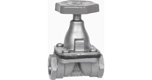 DIAPHRAGM VALVE DIN SCREWED, BRONZE #5603 1-1/4"