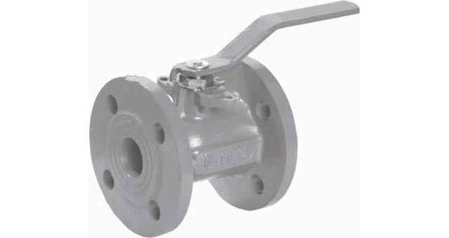756686 BALL VALVE DIN C/IRON PN16, W/BRASS TRIM #1942M 20MM