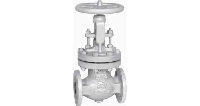 GLOBE VALVE ANSI300 CARBON STL, S.STEEL TRIM FLANGED #1821 12"
