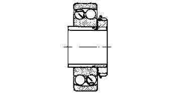 771081 BALL BEARING DOUBLE ROW, DEEP GROOVE NO.1304K