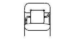 771561 ROLLER BEARING NU-203