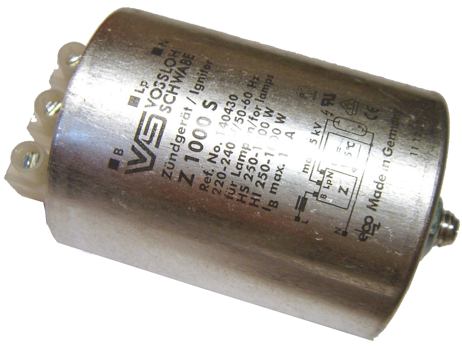 IGNITOR SUPERIMPOSE ELECTRONIC, FOR 400W HS LAMP Z 400M 