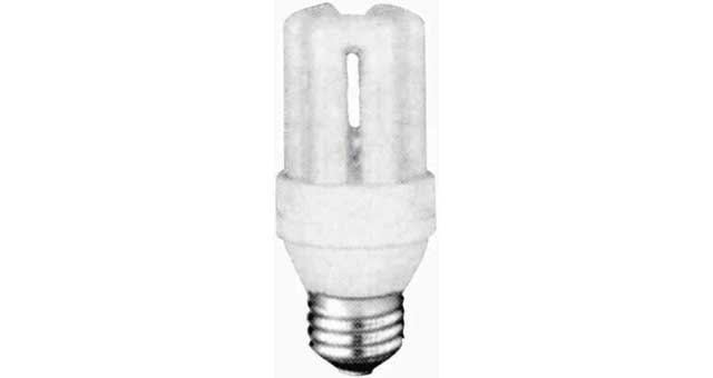 791581 FL LIGHTBULB COMPACT GLOBELESS, E-26 110V 40W INCANDESCENT