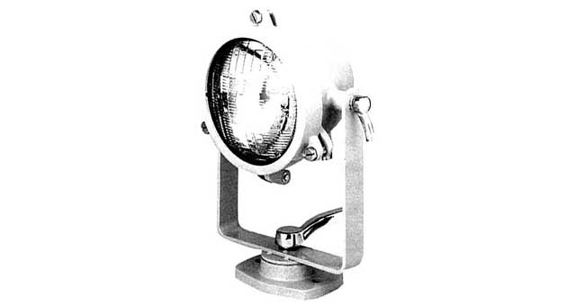 792028 BOAT DECK LIGHT SEALED BEAM, WATERPROOF S1R 24V 60W