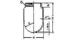 792083 GLASS GLOBE SCREW TYPE S90A