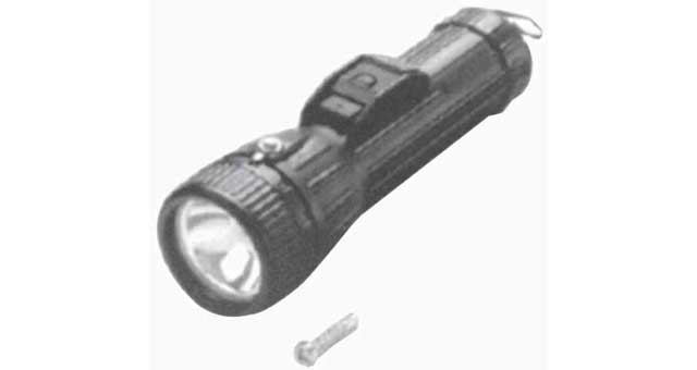 792219 FLASHLIGHT #2317C 2 CELL, SAFETY APPROVED WITH KEY LOCK