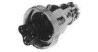 792803 PLUG WATERTIGHT 4PIN STRAIGHT, TYPE-2MA SYNTHETIC RESIN