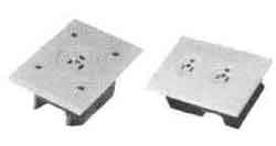 792971 RECEPTACLE CABIN FLUSH SINGLE, STAINLESS STEEL PLATE